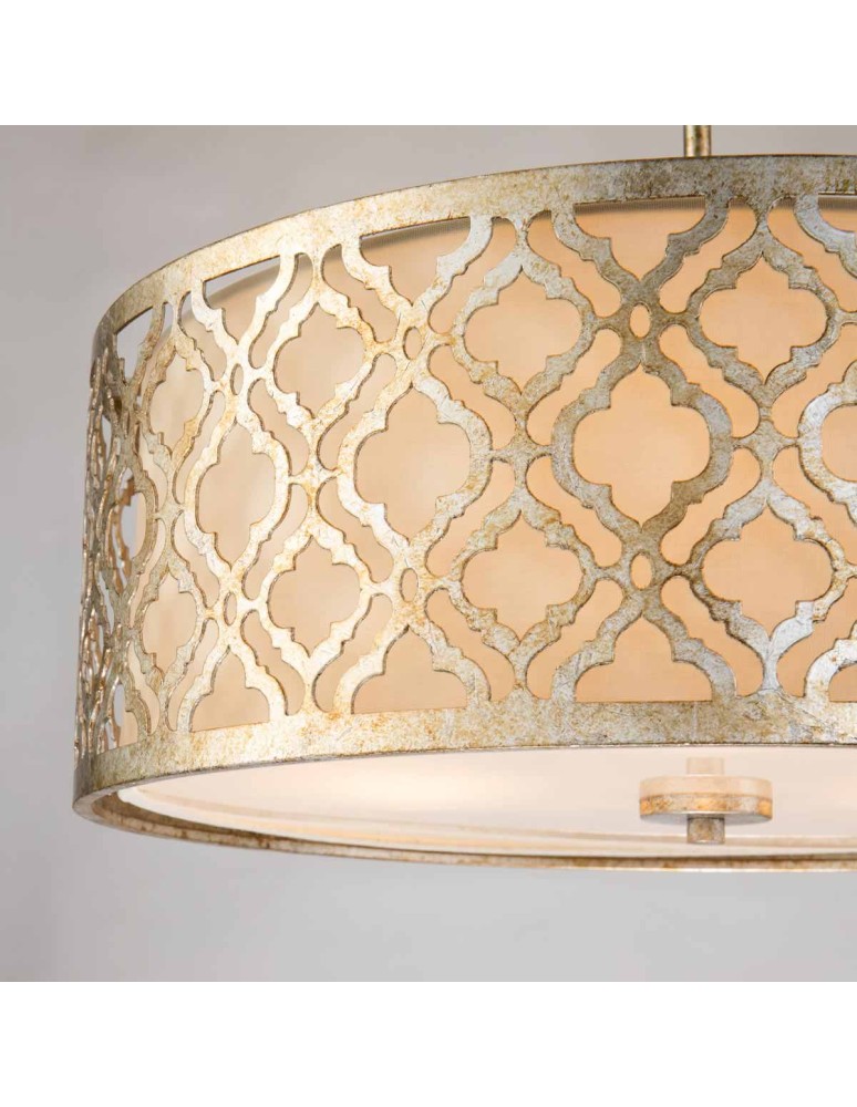 Elstead Lighting Duża lampa wisząca Arabella - 3 źródła światła GN-ARABELLA-P-L Elstead Lighting Duża lampa wisząca Arabella - 3 źródła światła GN-ARABELLA-P-L