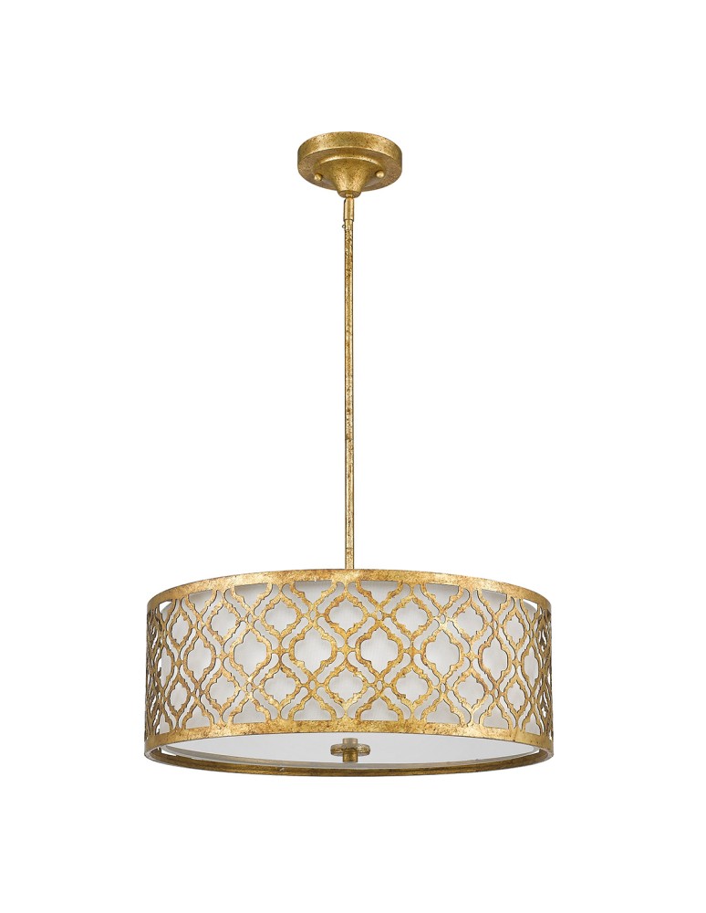 Elstead Lighting Duża lampa wisząca Arabella - 3 źródła światła GN-ARABELLA-P-L Elstead Lighting Duża lampa wisząca Arabella - 3 źródła światła GN-ARABELLA-P-L