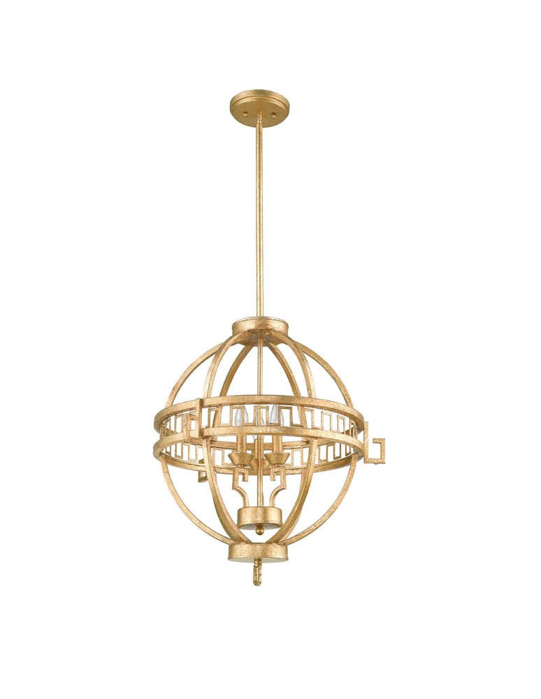 Elstead Lighting Lampa wisząca Lemuria - 3 źródła światła GN-LEMURIA-3P-A Elstead Lighting Lampa wisząca Lemuria - 3 źródła światła GN-LEMURIA-3P-A