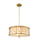 Lampy wiszące - Elstead Lighting Duża lampa wisząca Lemuria - 3 źródła światła GN-LEMURIA-P-L - product 1