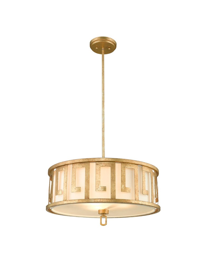 Elstead Lighting Duża lampa wisząca Lemuria - 3 źródła światła GN-LEMURIA-P-L