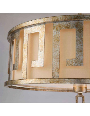 Elstead Lighting Duża lampa wisząca Lemuria - 3 źródła światła GN-LEMURIA-P-L - produkt 2