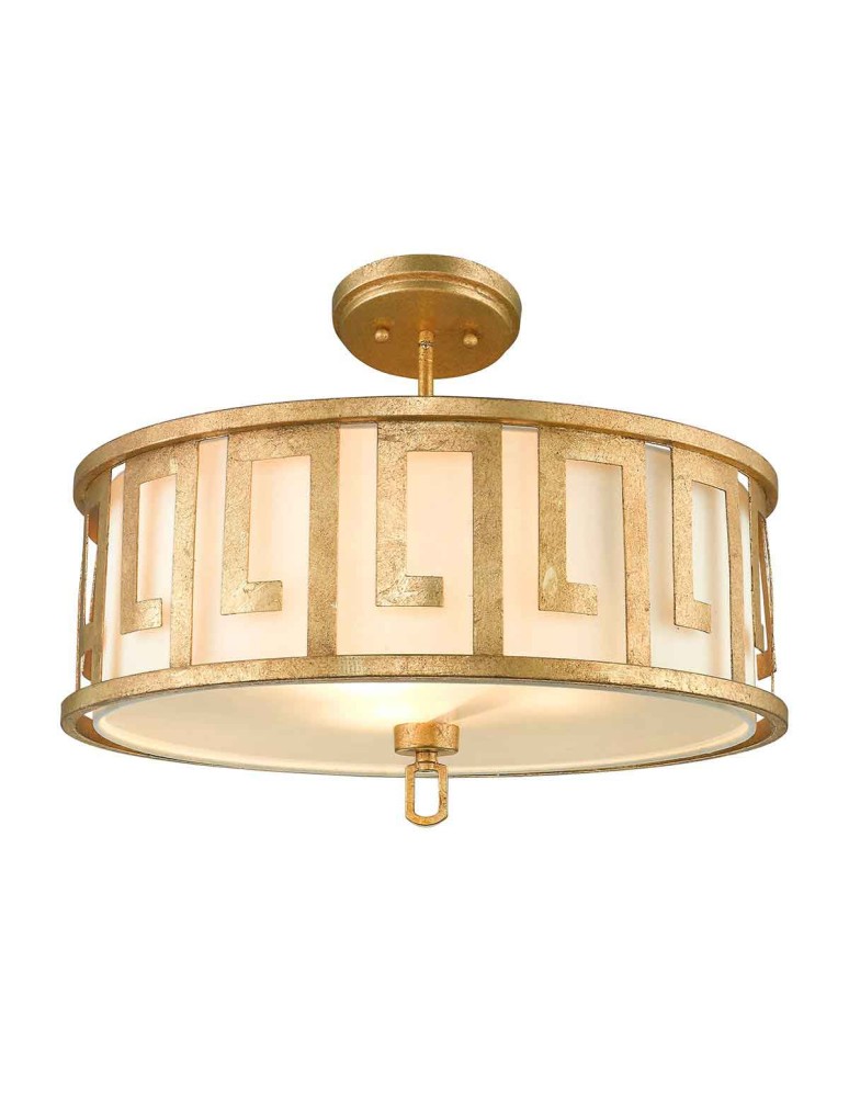 Lampy wiszące - Elstead Lighting Duża lampa wisząca Lemuria - 3 źródła światła GN-LEMURIA-P-L - product kolory-swiatla.pl 6