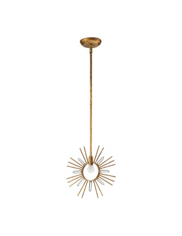 Elstead Lighting Lampa wisząca Sun King - 1 źródło światła GN-SUN-KING-P-G