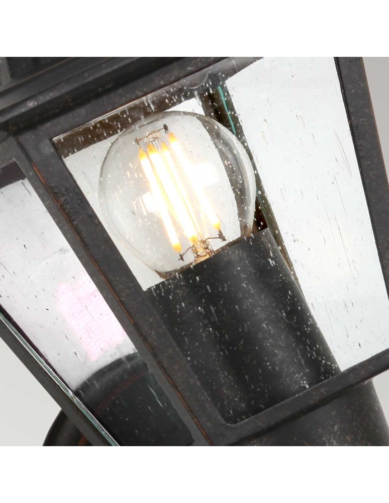 Elstead Lighting Latarnia naścienna Highnam - 1 źródło światła IP44 GZH-HN1