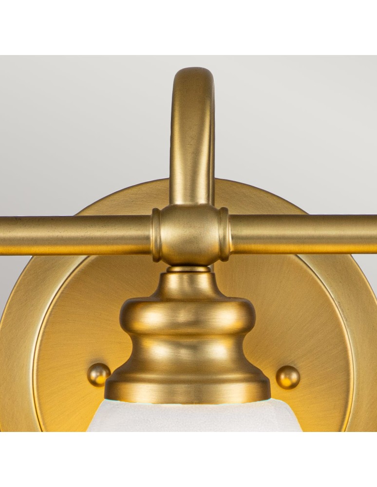 Elstead Lighting Kinkiet Ainsley - 3 źródła światła - Szczotkowany mosiądz IP44 HK-AINSLEY3-BATH-BB Elstead Lighting Kinkiet Ainsley - 3 źródła światła - Szczotkowany mosiądz IP44 HK-AINSLEY3-BATH-BB