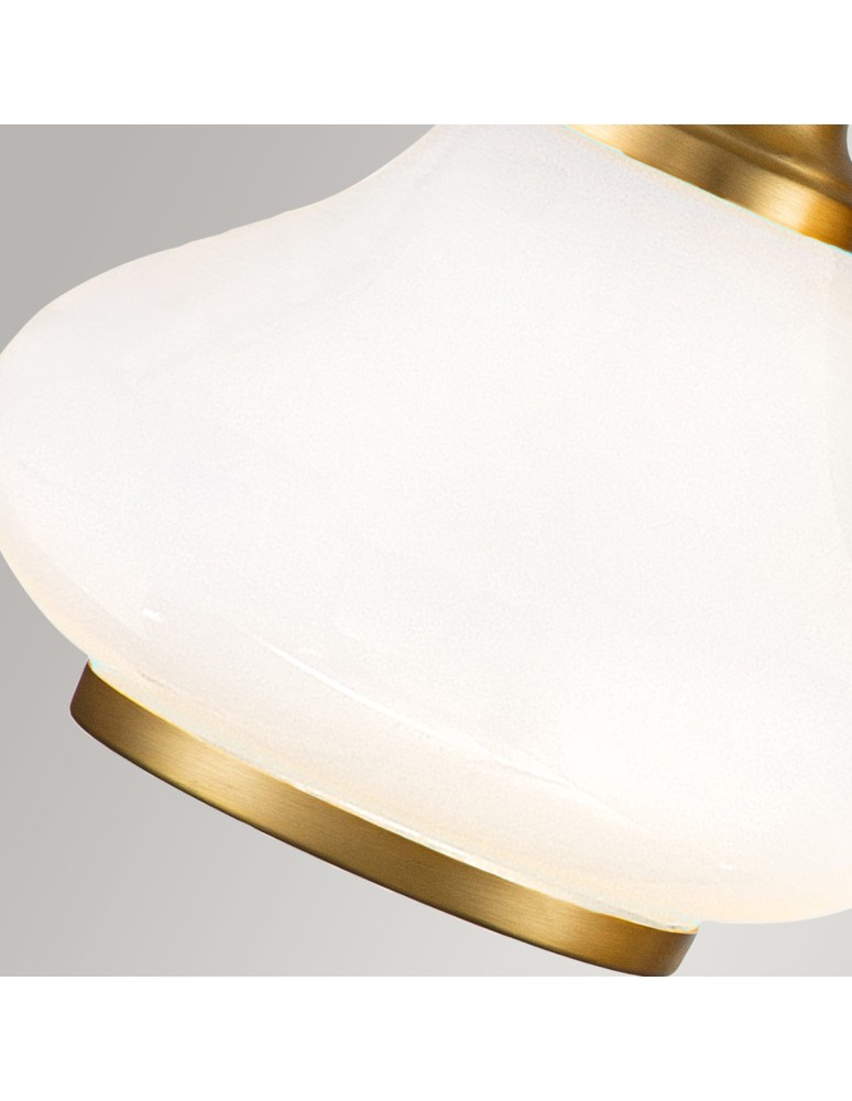 Elstead Lighting Kinkiet Ainsley - 3 źródła światła - Szczotkowany mosiądz IP44 HK-AINSLEY3-BATH-BB Elstead Lighting Kinkiet Ainsley - 3 źródła światła - Szczotkowany mosiądz IP44 HK-AINSLEY3-BATH-BB