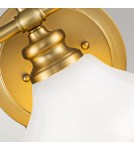 Elstead Lighting Kinkiet Ainsley - 3 źródła światła - Szczotkowany mosiądz IP44 HK-AINSLEY3-BATH-BB Elstead Lighting Kinkiet Ainsley - 3 źródła światła - Szczotkowany mosiądz IP44 HK-AINSLEY3-BATH-BB