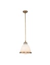 Elstead Lighting Średnia lampa wisząca Amelia - 1 źródło światła - Stary mosiądz HK-AMELIA-P-M-HB