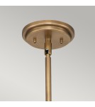 Lampy wiszące - Elstead Lighting Średnia lampa wisząca Amelia - 1 źródło światła - Stary mosiądz HK-AMELIA-P-M-HB - product 3