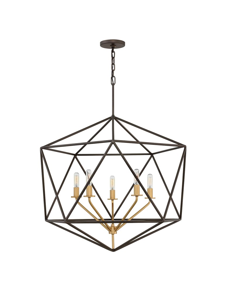 Elstead Lighting Lampa wisząca Astrid - 5 źródeł światła HK-ASTRID-5P