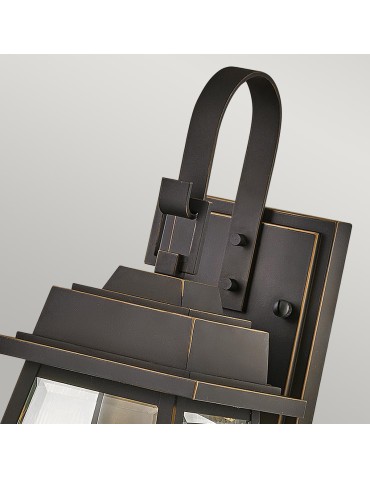 Elstead Lighting Mała latarnia naścienna Bainbridge - 1 źródło światła IP44 HK-BAINBRIDGE-S-OZ - produkt 2