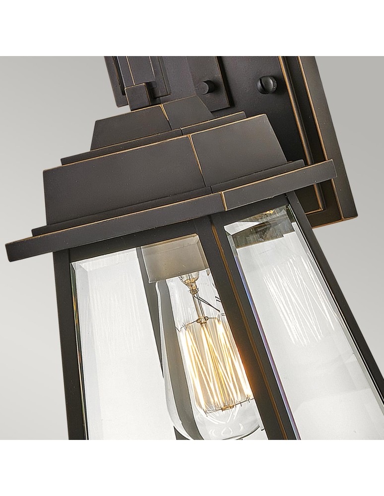 Elstead Lighting Mała latarnia naścienna Bainbridge - 1 źródło światła IP44 HK-BAINBRIDGE-S-OZ