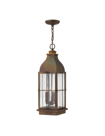 Elstead Lighting Duża latarnia wisząca Bingham - 3 źródła światła IP23 HK-BINGHAM8