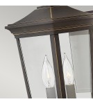 Kinkiety zewnętrzne - Elstead Lighting Średnia latarnia naścienna Bromley - 2 źródła światła IP44 HK-BROMLEY2-M - product 4