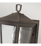 Kinkiety zewnętrzne - Elstead Lighting Mała latarnia naścienna Bromley - 1 źródło światła IP44 HK-BROMLEY2-S - product 2