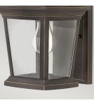 Kinkiety zewnętrzne - Elstead Lighting Mała latarnia naścienna Bromley - 1 źródło światła IP44 HK-BROMLEY2-S - product 4