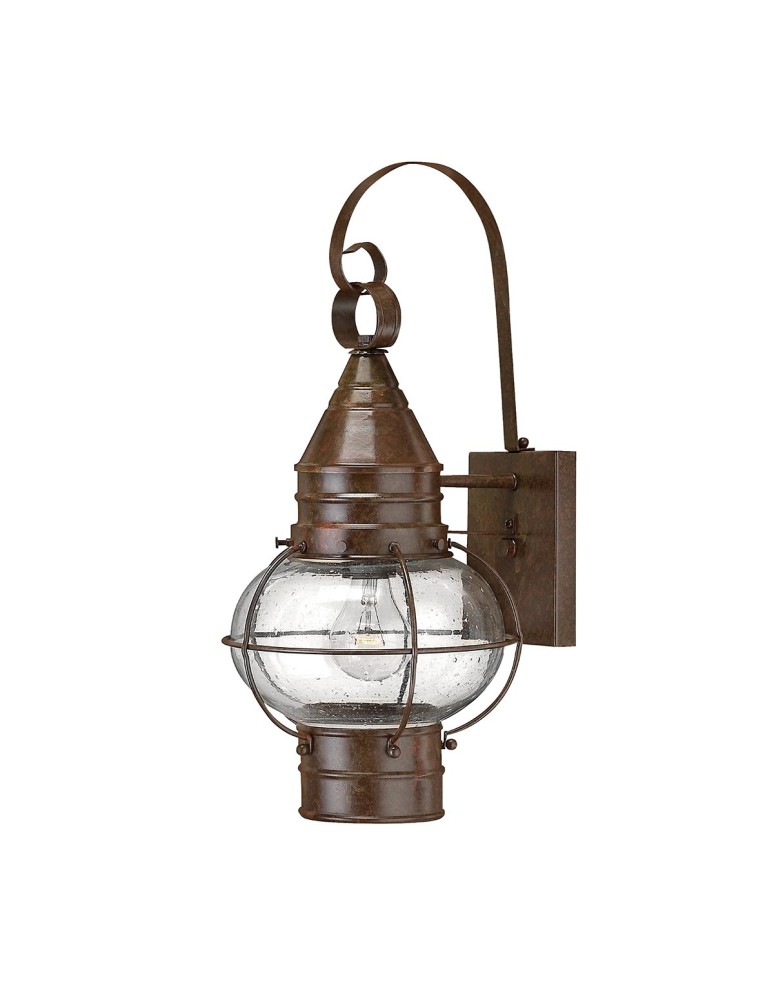 Elstead Lighting Średnia latarnia naścienna Cape Cod - 1 źródło światła IP23 HK-CAPECOD2-M