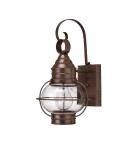 Kinkiety zewnętrzne - Elstead Lighting Mała latarnia naścienna Cape Cod - 1 źródło światła IP23 HK-CAPECOD2-S - product 1