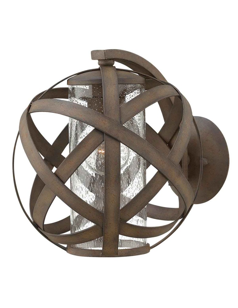Elstead Lighting Mała latarnia naścienna Carson - 1 źródło światła IP44 HK-CARSON1