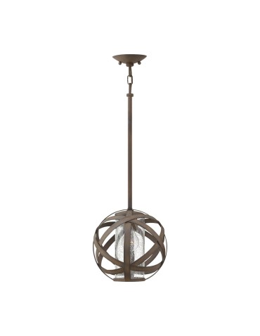Elstead Lighting Latarnia wisząca Carson - 1 źródło światła IP44 HK-CARSON-P