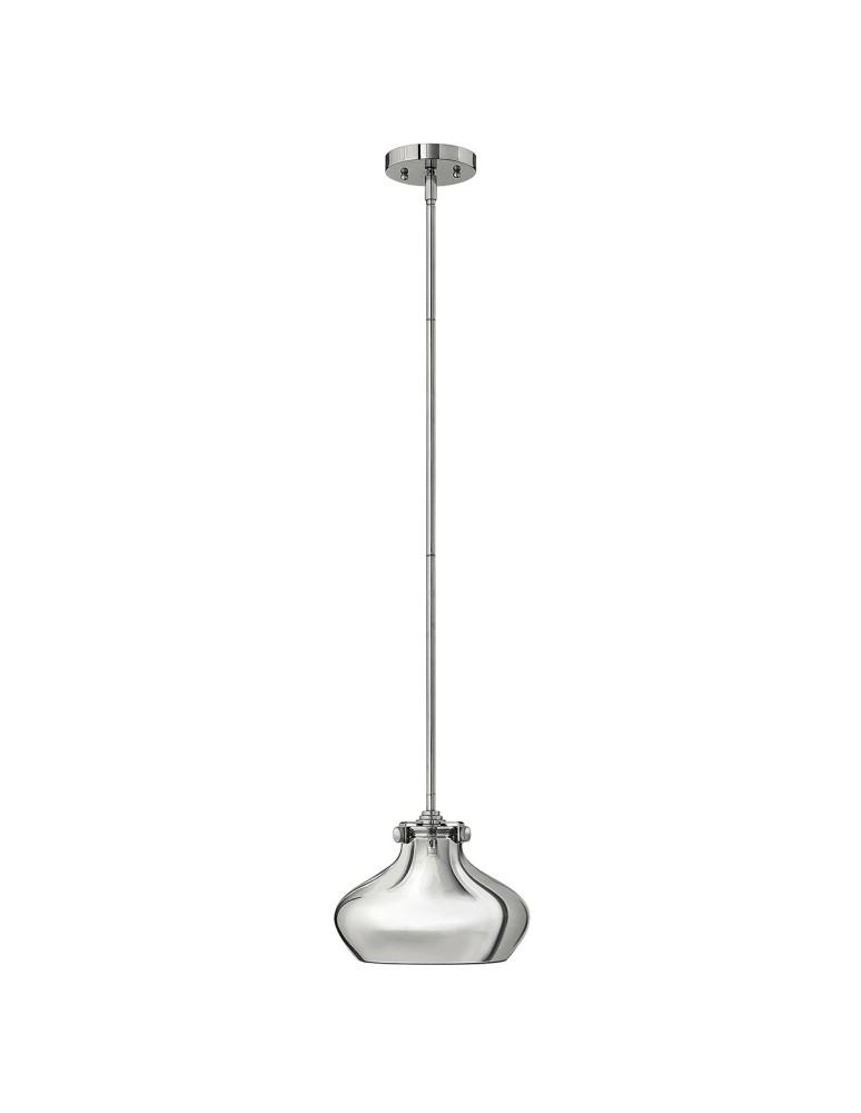 Elstead Lighting Lampa wisząca Congress - 1 źródło światła - Chrom HK-CONGRESS-P-C-CM