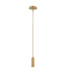 Lampy wiszące - Elstead Lighting Mała lampa wisząca LED Dax - Stary mosiądz HK-DAX-MP-HB - product 1