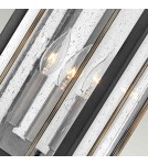 Kinkiety zewnętrzne - Elstead Lighting Duża latarnia naścienna Fitzgerald - 3 źródła światła IP44 HK-FITZGERALD2-L - product 3