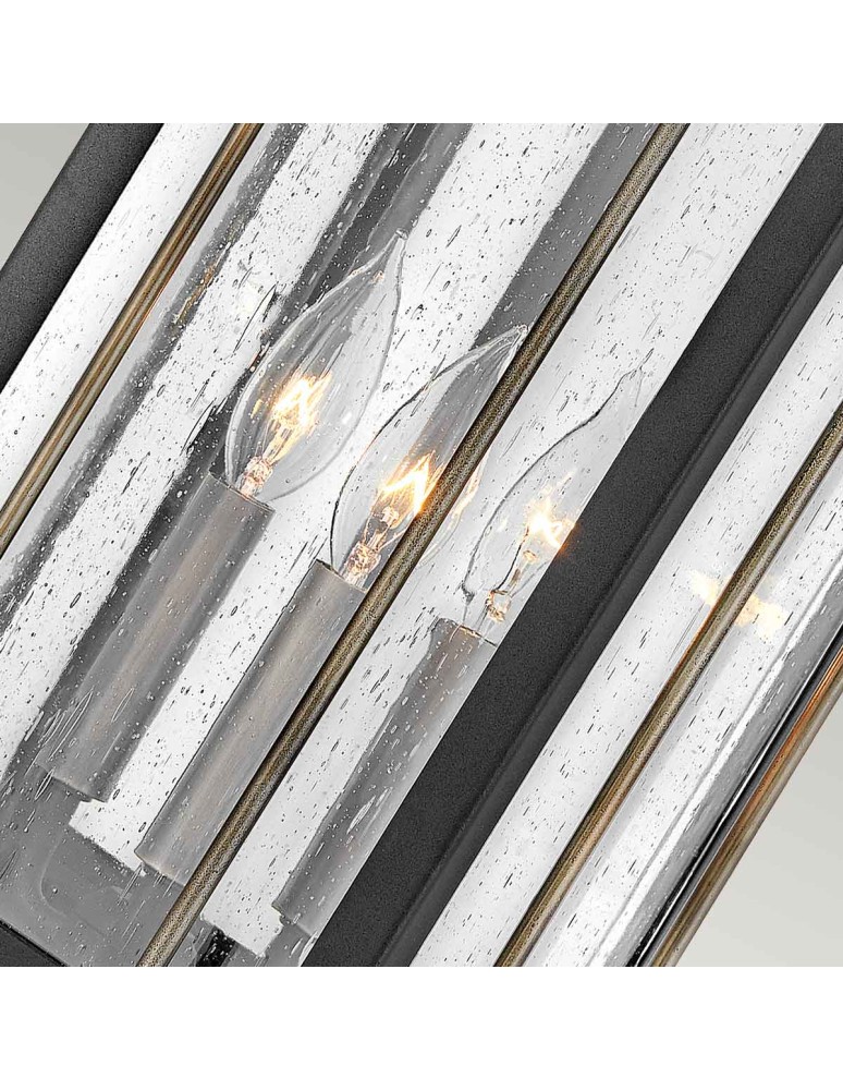 Elstead Lighting Duża latarnia naścienna Fitzgerald - 3 źródła światła IP44 HK-FITZGERALD2-L