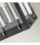 Kinkiety zewnętrzne - Elstead Lighting Duża latarnia naścienna Fitzgerald - 3 źródła światła IP44 HK-FITZGERALD2-L - product 4