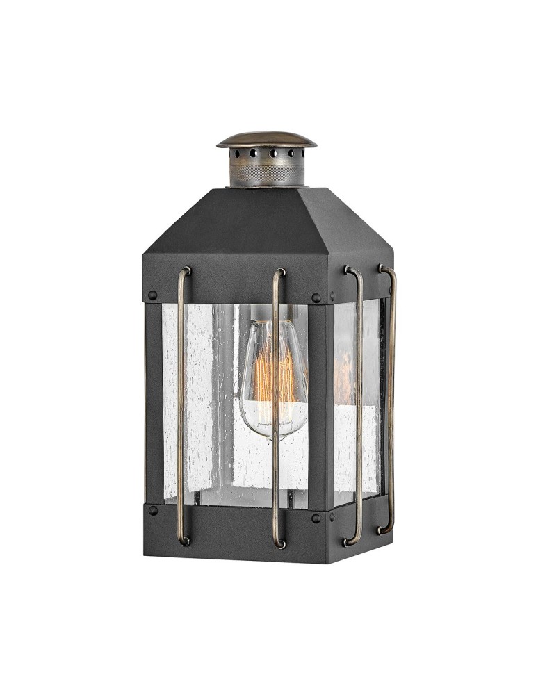 Elstead Lighting Mała latarnia naścienna Fitzgerald - 1 źródło światła IP44 HK-FITZGERALD2-S Elstead Lighting Mała latarnia naścienna Fitzgerald - 1 źródło światła IP44 HK-FITZGERALD2-S