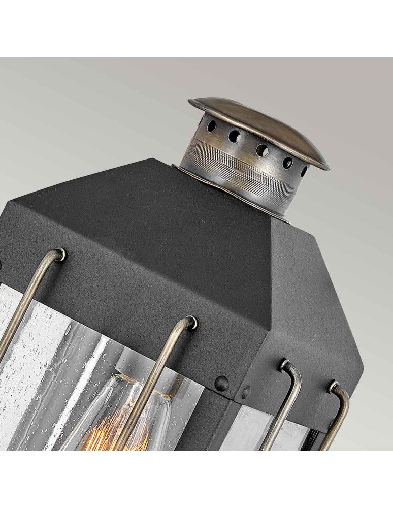 Elstead Lighting Mała latarnia naścienna Fitzgerald - 1 źródło światła IP44 HK-FITZGERALD2-S Elstead Lighting Mała latarnia naścienna Fitzgerald - 1 źródło światła IP44 HK-FITZGERALD2-S