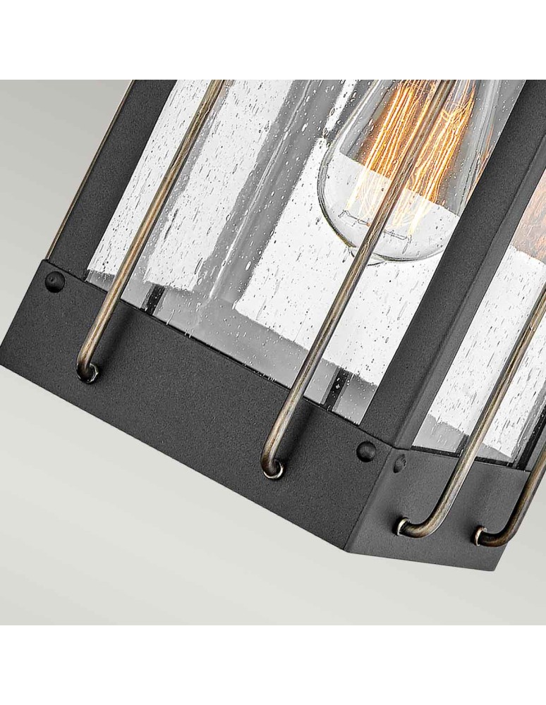 Elstead Lighting Mała latarnia naścienna Fitzgerald - 1 źródło światła IP44 HK-FITZGERALD2-S Elstead Lighting Mała latarnia naścienna Fitzgerald - 1 źródło światła IP44 HK-FITZGERALD2-S