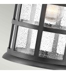 Kinkiety zewnętrzne - Elstead Lighting Duża latarnia naścienna Freeport - 1 źródło światła - Teksturowana czerń IP44 HK-FREEPORT2-L-TBK - product 4