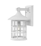 Elstead Lighting Duża latarnia naścienna Freeport - 1 źródło światła - Teksturowana biel IP44 HK-FREEPORT2-L-TWH Elstead Lighting Duża latarnia naścienna Freeport - 1 źródło światła - Teksturowana biel IP44 HK-FREEPORT2-L-TWH