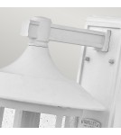 Elstead Lighting Duża latarnia naścienna Freeport - 1 źródło światła - Teksturowana biel IP44 HK-FREEPORT2-L-TWH Elstead Lighting Duża latarnia naścienna Freeport - 1 źródło światła - Teksturowana biel IP44 HK-FREEPORT2-L-TWH