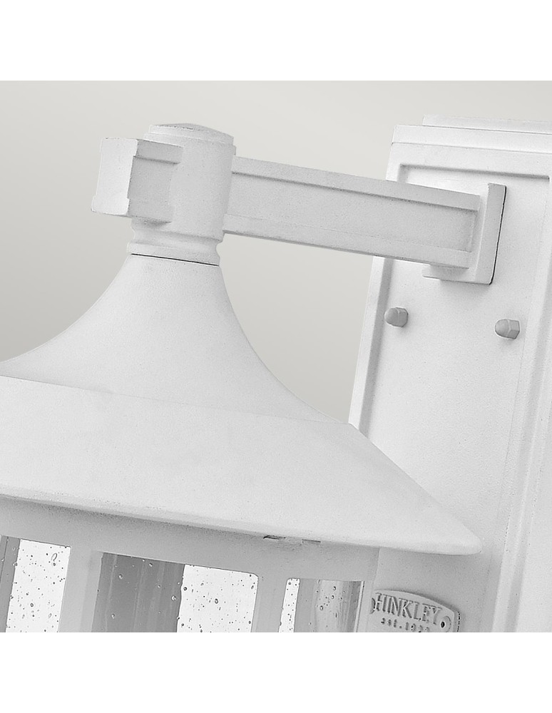 Elstead Lighting Duża latarnia naścienna Freeport - 1 źródło światła - Teksturowana biel IP44 HK-FREEPORT2-L-TWH Elstead Lighting Duża latarnia naścienna Freeport - 1 źródło światła - Teksturowana biel IP44 HK-FREEPORT2-L-TWH