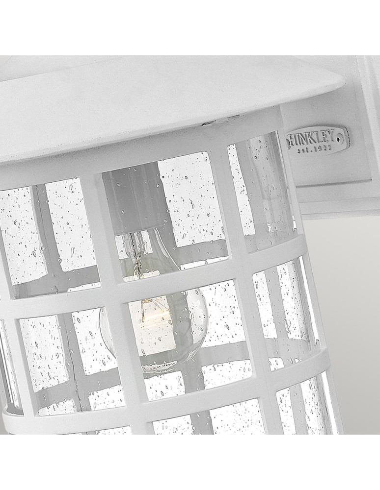 Elstead Lighting Duża latarnia naścienna Freeport - 1 źródło światła - Teksturowana biel IP44 HK-FREEPORT2-L-TWH Elstead Lighting Duża latarnia naścienna Freeport - 1 źródło światła - Teksturowana biel IP44 HK-FREEPORT2-L-TWH