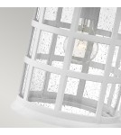 Elstead Lighting Duża latarnia naścienna Freeport - 1 źródło światła - Teksturowana biel IP44 HK-FREEPORT2-L-TWH Elstead Lighting Duża latarnia naścienna Freeport - 1 źródło światła - Teksturowana biel IP44 HK-FREEPORT2-L-TWH