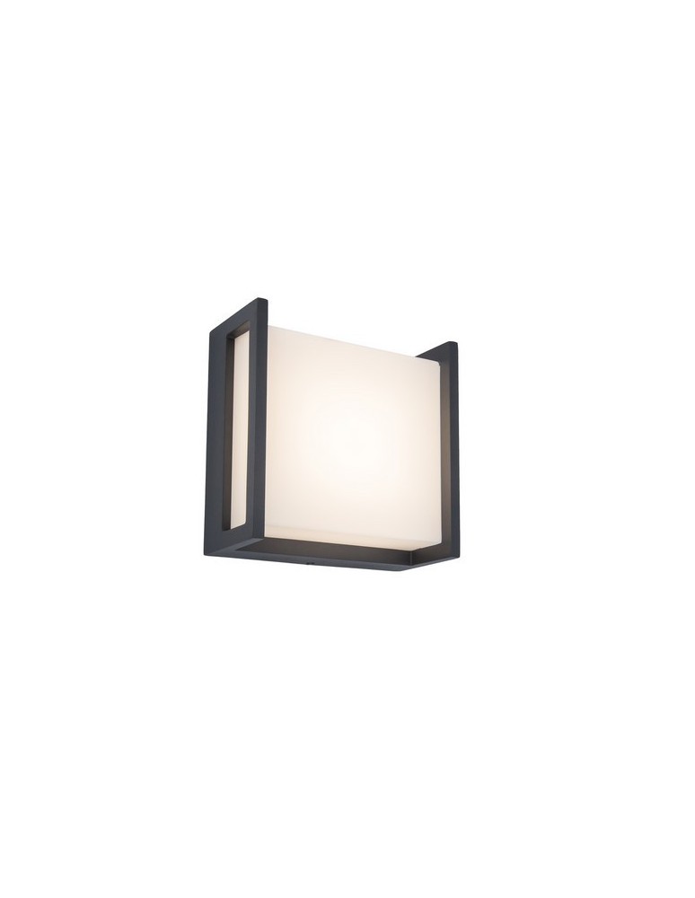 Kinkiety zewnętrzne - Lutec QUBO Ścienna LED Antracyt 5195401118 - produkt kolory-swiatla.pl 1