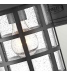 Kinkiety zewnętrzne - Elstead Lighting Średnia latarnia naścienna Freeport - 1 źródło światła - Teksturowana czerń IP44 HK-FREEPORT2-M-TBK - product 3