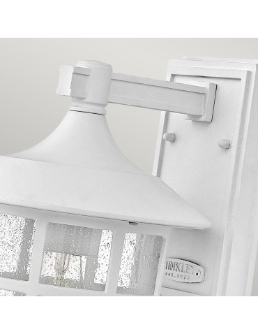 Elstead Lighting Średnia latarnia naścienna Freeport - 1 źródło światła - Teksturowana biel IP44 HK-FREEPORT2-M-TWH - produkt 2