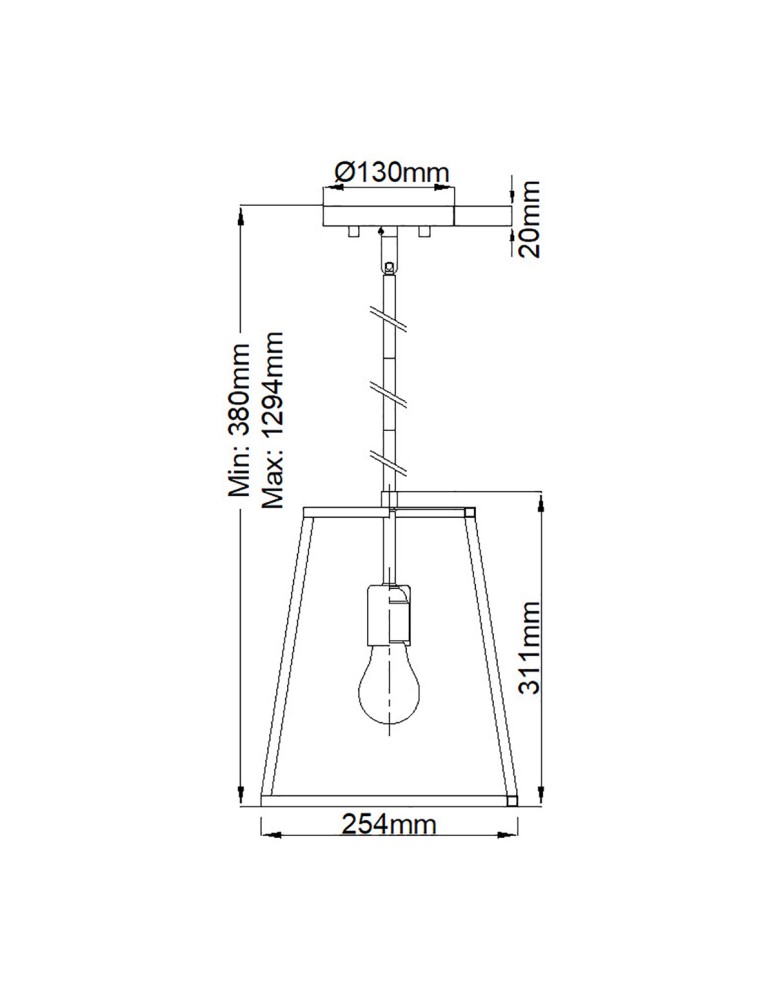 Elstead Lighting Lampa wisząca Fulton - 1 źródło światła HK-FULTON-P Elstead Lighting Lampa wisząca Fulton - 1 źródło światła HK-FULTON-P