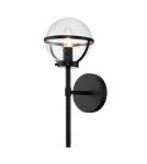 Elstead Lighting Kinkiet Hollis - 1 źródło światła - Czarny IP44 HK-HOLLIS1-C-BK-BATH Elstead Lighting Kinkiet Hollis - 1 źródło światła - Czarny IP44 HK-HOLLIS1-C-BK-BATH