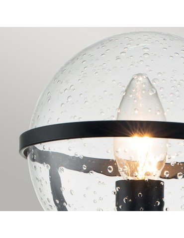 Elstead Lighting Kinkiet Hollis - 1 źródło światła - Czarny IP44 HK-HOLLIS1-C-BK-BATH - product 2