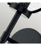Elstead Lighting Kinkiet Hollis - 1 źródło światła - Czarny IP44 HK-HOLLIS1-C-BK-BATH Elstead Lighting Kinkiet Hollis - 1 źródło światła - Czarny IP44 HK-HOLLIS1-C-BK-BATH