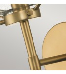 Kinkiety łazienkowe - Elstead Lighting Kinkiet Hollis - 1 źródło światła - Stary mosiądz IP44 HK-HOLLIS1-C-HB-BATH - product 3