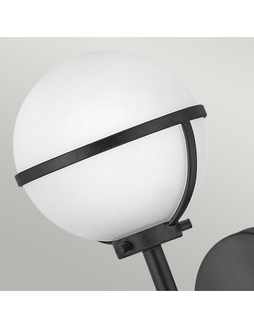 Elstead Lighting Kinkiet Hollis - 1 źródło światła - Czarny IP44 HK-HOLLIS1-O-BK-BATH - produkt 2