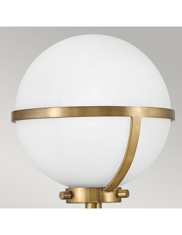 Elstead Lighting Kinkiet Hollis - 1 źródło światła - Stary mosiądz IP44 HK-HOLLIS1-O-HB-BATH - produkt 2