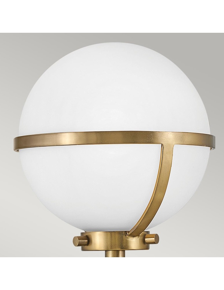 Elstead Lighting Kinkiet Hollis - 1 źródło światła - Stary mosiądz IP44 HK-HOLLIS1-O-HB-BATH Elstead Lighting Kinkiet Hollis - 1 źródło światła - Stary mosiądz IP44 HK-HOLLIS1-O-HB-BATH